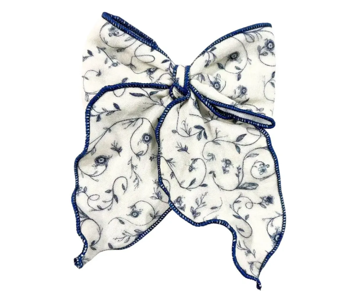 Accesorios De Pelo^Grech & Co Clip de Pelo con Lazo Grande Scandi Floral