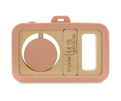 Best Cámara de Silicona y Madera para Bebés Mrs. Cat Niños Juguetes Para Recién Nacidos|Juguetes Bebé 6 Meses