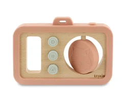 Best Cámara de Silicona y Madera para Bebés Mrs. Cat Niños Juguetes Para Recién Nacidos|Juguetes Bebé 6 Meses