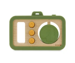 Cámara de Silicona y Madera para Bebés Mr.Dino Niños Juegos De Imitación|Juguetes Bebé 6 Meses