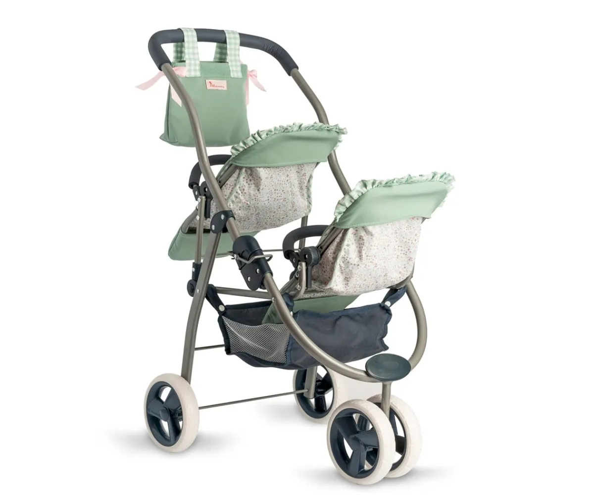 Carritos Muñecas^Así Coche Gemelar Cloe