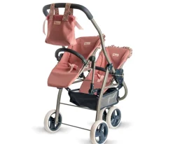 Carritos Muñecas^Así Coche Gemelar Martina