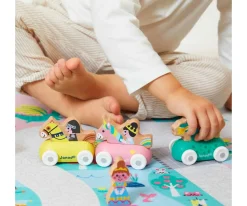 Sale Coche Princesa de Madera Reino Encantado Cross Roads Niños Juguetes Para Niños De Un Año|Juguetes Para Niños De 18 Meses