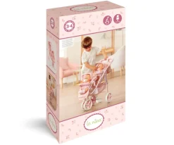 Outlet Cochecito Gemelar para Muñecas Olivia Niños Accesorios Para Muñecas|Juguetes Niños 4 Años