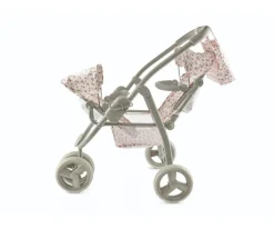 Outlet Cochecito Gemelar para Muñecas Amanda Niños Juguetes Niños 3 Años|Carritos Muñecas