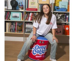 Cojines Infantiles^Omy Cojín Hinchable Cola