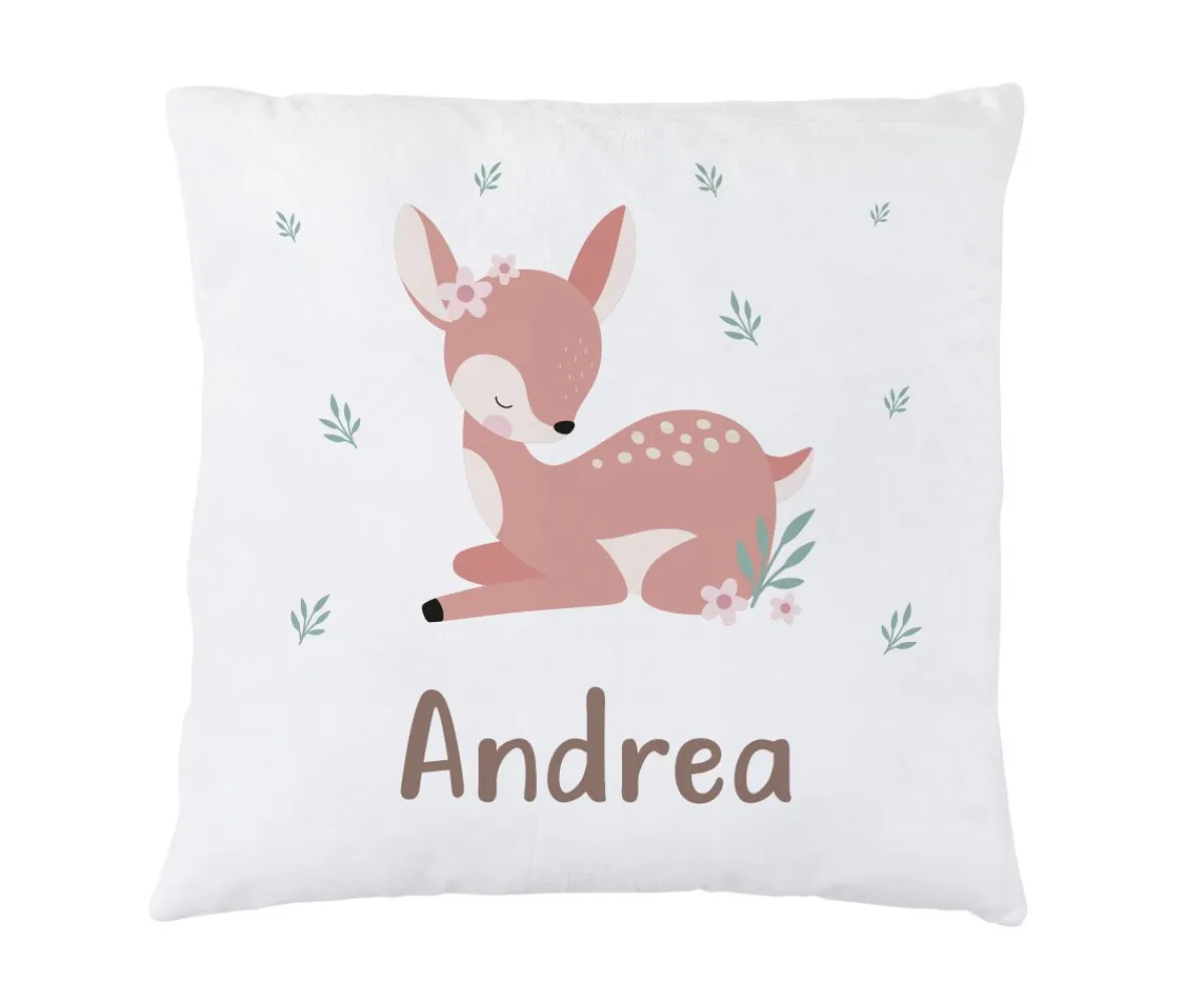 Outlet Cojín Personalizado Sweet Deer Colecciones Vuelta Al Cole|Cojines Infantiles