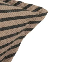 Cojines Infantiles^Nobodinoz Cojín Waffle Rayas Sesame