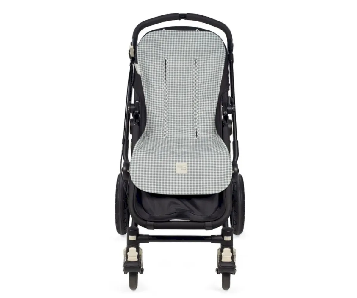 Accesorios Carrito Bebé^Walking Mum Colchoneta Silla de Paseo I Love Vichy Green