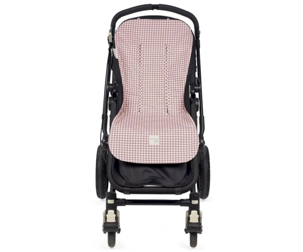 Accesorios Carrito Bebé^Walking Mum Colchoneta Silla de Paseo I Love Vichy Pink