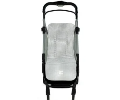Accesorios Carrito Bebé^Walking Mum Colchoneta Silla de PaseoI Love Vichy Cuadro Gris