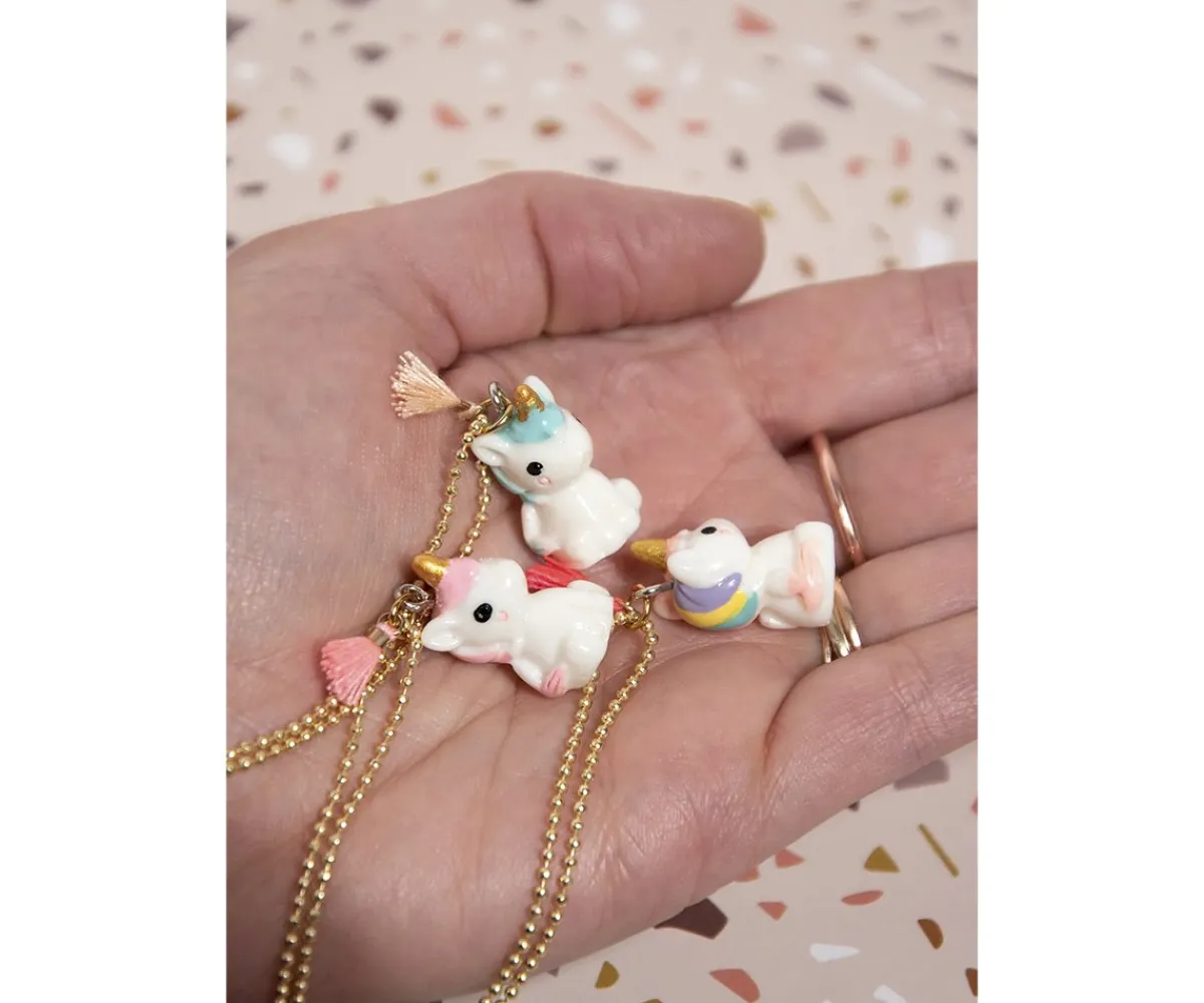 Sale Collar Unicornio Turquesa Moda Mamá|Accesorios Para Bebé Y Niños