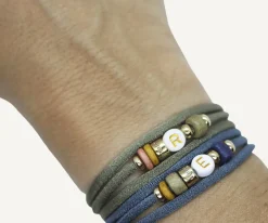 Pulseras Con Nombre^Emolo Collar-Pulsera Dué Nude