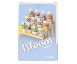 Best Construcción Mini Planta Suculenta Azul 138 Piezas Niños Manualidades Para Niños|Juguetes Niños + 10 Años