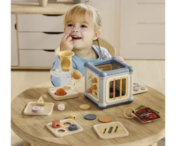 Online Cubo de Motricidad 10 en 1 Niños Juguetes Niños 3 Años|Juguetes Montessori