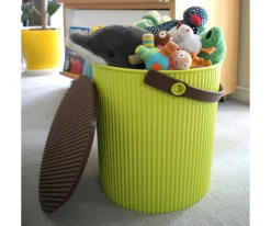 Clearance Cubo Multiusos Omnioutil XL Lemon 20L Niños Organizadores De Juguetes|Organizadores