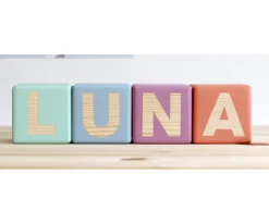 Tablas De Madera Personalizadas^Walamami Cubos de Madera Personalizados