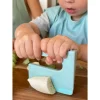 Cuchillo Seguro para Niños KLYV Aqua Cubiertos Infantiles|Baby Led Weaning