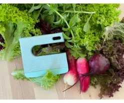 Cuchillo Seguro para Niños KLYV Aqua Cubiertos Infantiles|Baby Led Weaning