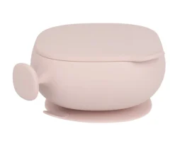 Vajilla Infantil^b.box Cuenco de Silicona con Tapa Blush
