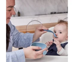 Vajilla Infantil^b.box Cuenco de Silicona con Tapa Ocean