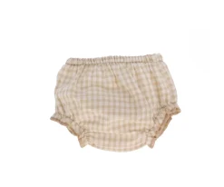 Accesorios Para Muñecas^Tutete Textil Culotte Vichy Beige para Muñeco