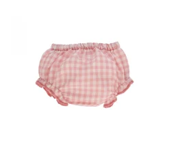 Accesorios Para Muñecas^Tutete Textil Culotte Vichy Rosa para Muñeco
