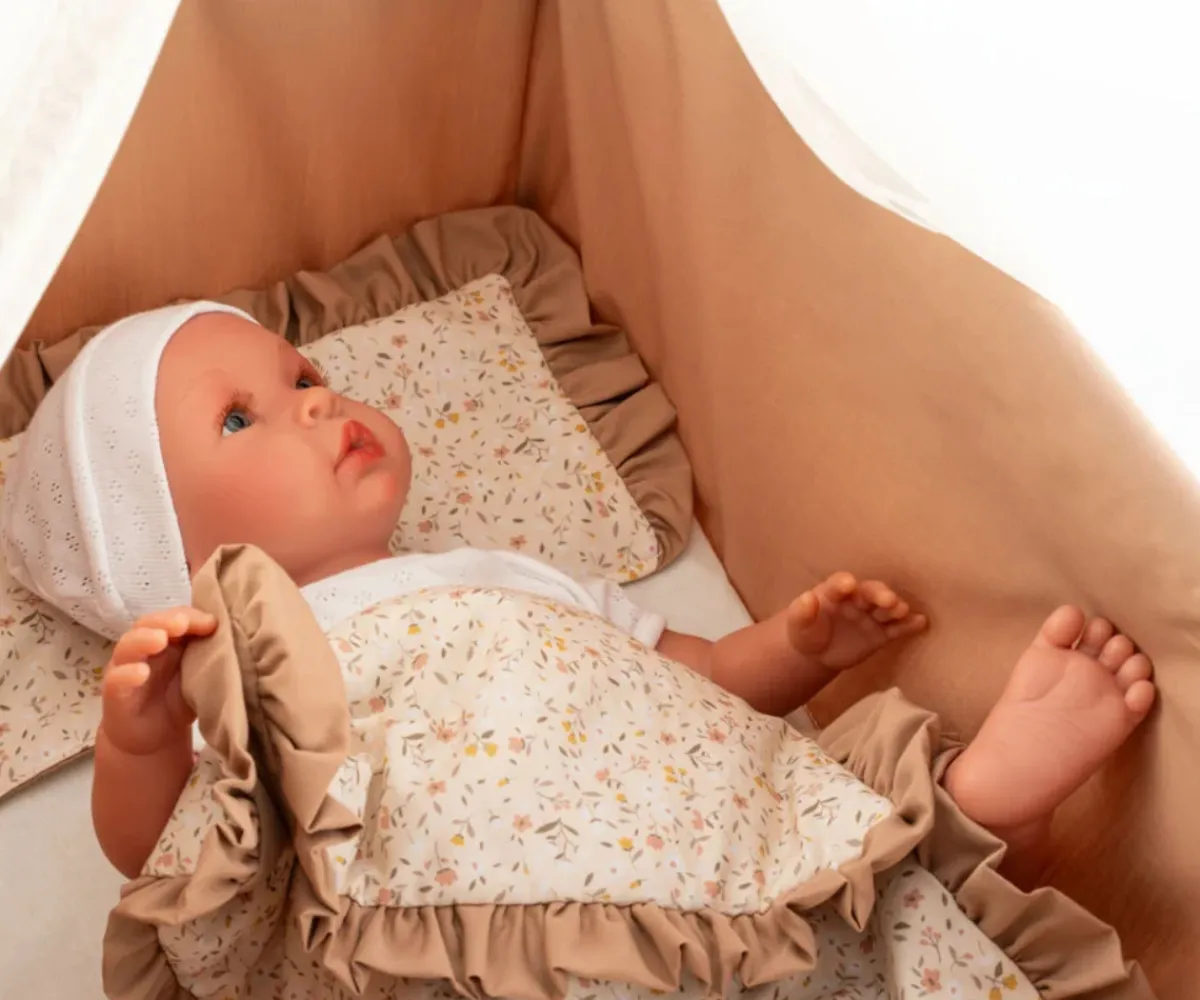 Accesorios Para Muñecas^Así Cuna con Dosel para Muñecas Teresa