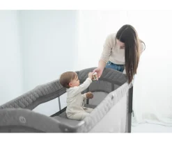 Sale Cuna de Viaje Colecho Grey Cunas Nido|Mobiliario Infantil