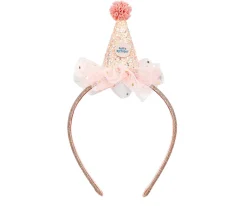 Accesorios De Pelo^Souza Diadema Cumpleaños Corona Dorada