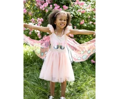 Disfraces Para Niños^Great Pretenders Disfraz Lentejuelas con Mariposa Secreta y Alas T.5-6años