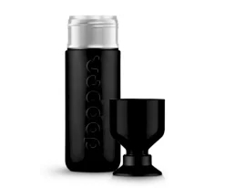 Botellas De Acero^Dopper Térmica Blazing Black 580ml
