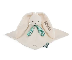 Hot Dou Dou Conejito Crema Personalizable Doudous|Juguetes Para Recién Nacidos