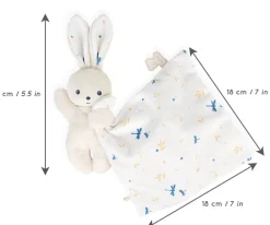 Best Dou Dou Conejito Douceur Blanco Personalizable Doudous|Peluches