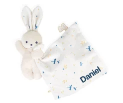Best Dou Dou Conejito Douceur Blanco Personalizable Doudous|Peluches