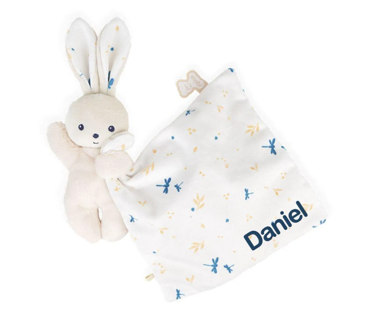 Best Dou Dou Conejito Douceur Blanco Personalizable Doudous|Peluches