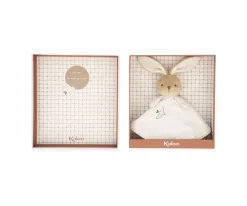 Doudous^kaloo Doudou Conejo Redondo Crema Personalizable