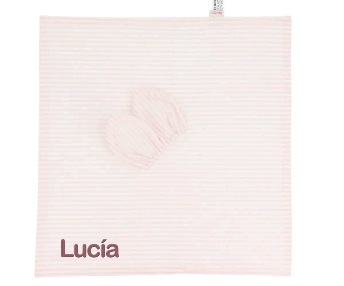 Best Doudou Dorset Rosa Personalizable Muselinas Bebé|Doudous