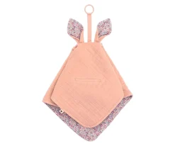 Muselinas Bebé^Bibs Liberty Doudou Kangaroo Eloise Blush