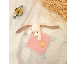 Best Doudou Sonajero Peluche Conejito Personalizable Regalos Para Bebés|Juguetes Para Recién Nacidos