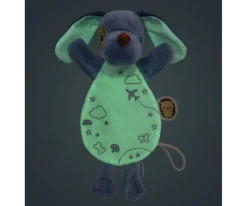 Hot Doudou Sujetachupetes y Marioneta Jules Nocturno Niños Juguetes Bebé 6 Meses|Juguetes Para Niños De Un Año