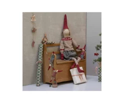 Peluches^Maileg Duende Pixy Chica Talla 1 con Vestido Invierno Menta