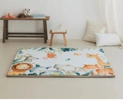 New Enrollagateo Simple Estampado Safari Mix Niños Gimnasio Bebé|Juguetes Para Recién Nacidos