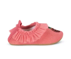 New Escarpines Amandine con Volantes Rapture Rose Niños Escarpines Para Niños Y Bebés|Calzado Infantil