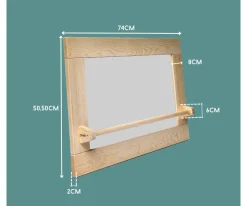 Discount Espejo Montessori Pequeño con Barra de Madera Niños Juguetes Para Niños De 18 Meses|Juguetes Niños 3 Años