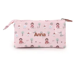 Clearance Estuche 3 Compartimentos Little Red Personalizable Estuches Escolares|Colecciones Vuelta Al Cole