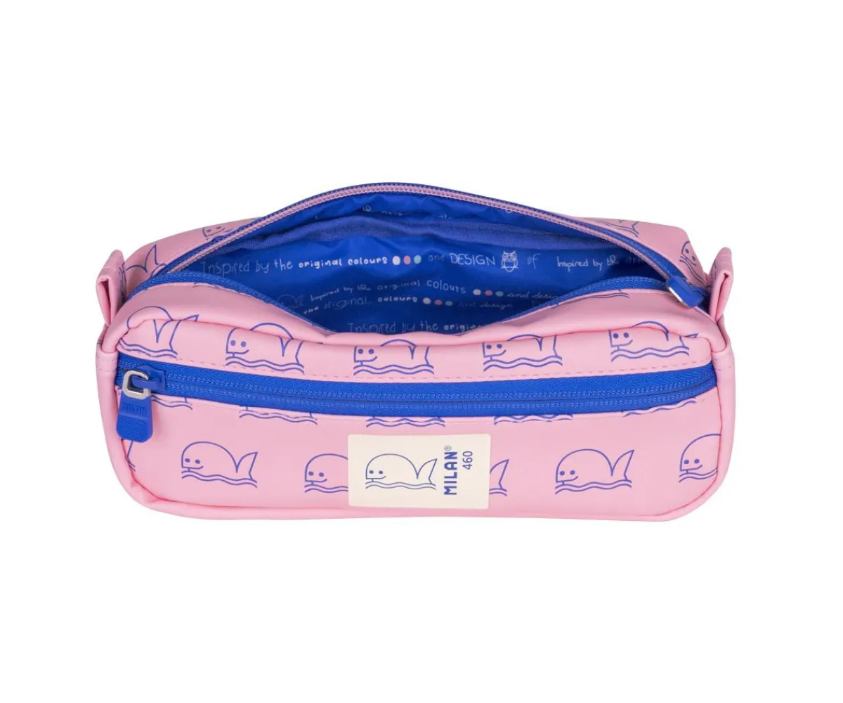 Best Estuche Rectangular Rosa Colección 460 Since 1918 Estuches Escolares|Material Escolar