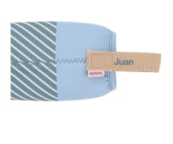 New Funda Neopreno Stripes Blue 750ml Personalizable Botellas Para Personalizar|Botellas De Acero