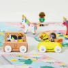 Best Furgoneta Unicornio de Madera Reino Encantado Cross Roads Blanco Niños Juguetes Niños 3 Años|Juguetes Para Niños De Un Año