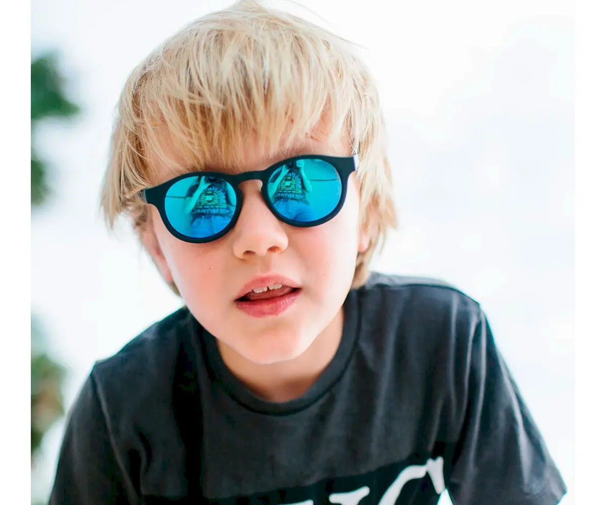 Gafas De Sol Para Niños^Babiators Gafas de Sol Flexibles Keyhole (+6 años) Polarizadas Jet Black